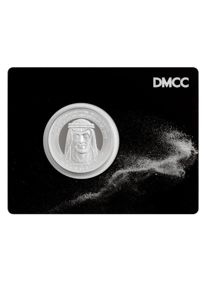 KHUSHBOO JEWELS UAE SILVER BULLION COIN – FIRST EDITION 1 OZ (Louvre Abu Dhabi) - Image 1